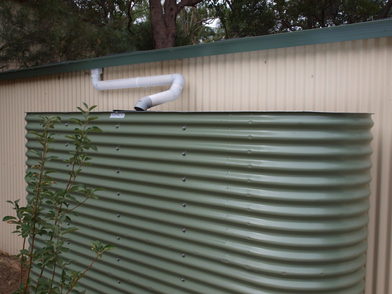 Litre Bluescope Aquaplate Steel Slimline Water Tanks Vic