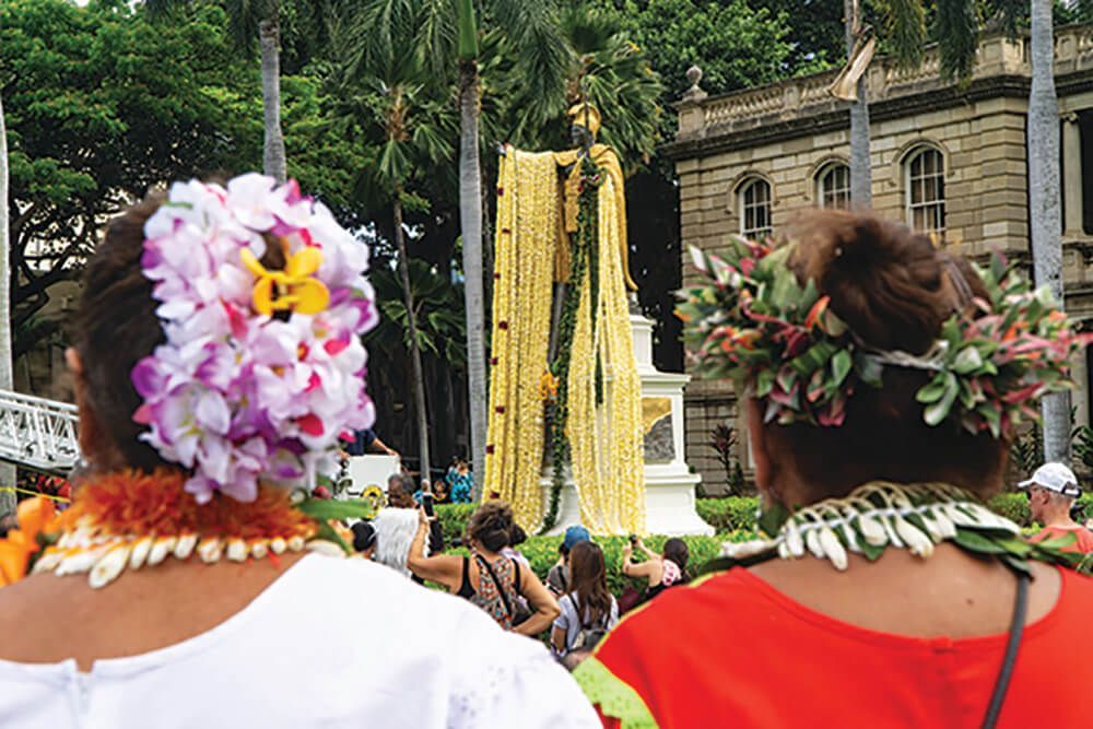 Honoring A Kingkamehameha Day Celebrations On Oahu