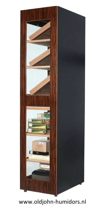 Adorini Capri Deluxe Ebony Humidor Kast Kabinet