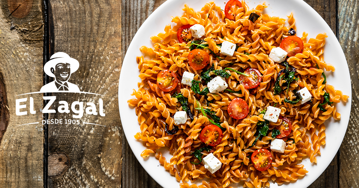 Fusilli Con Sobrasada De Mallorca El Zagal Y Mozzarella