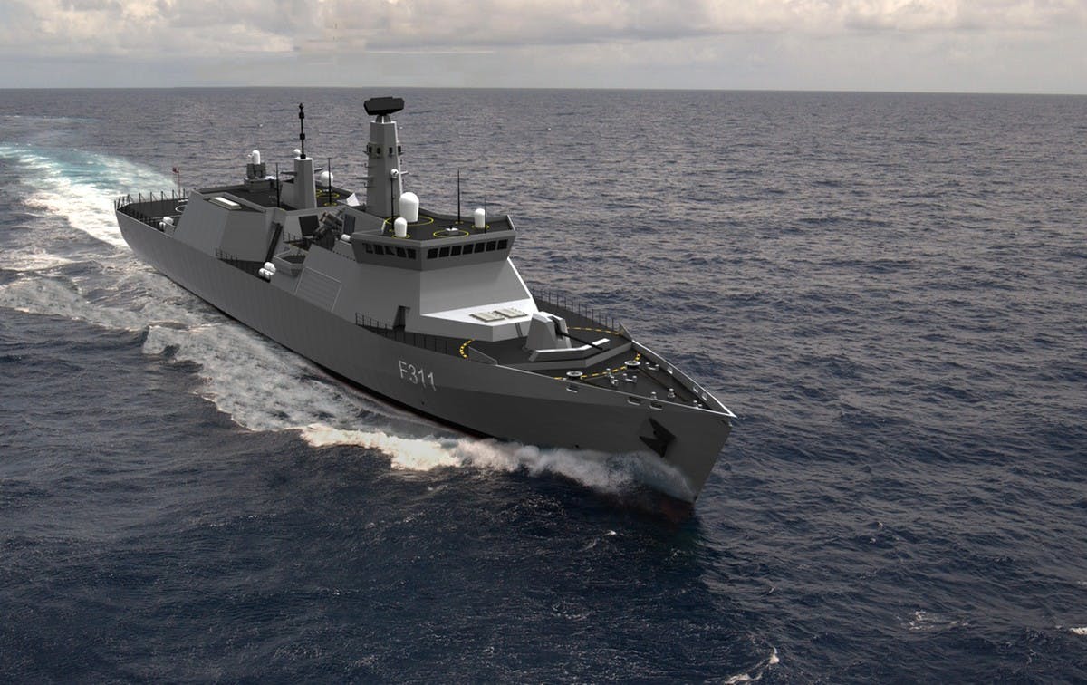 The Type Frigate Promises Greater Automation In The Royal Navy