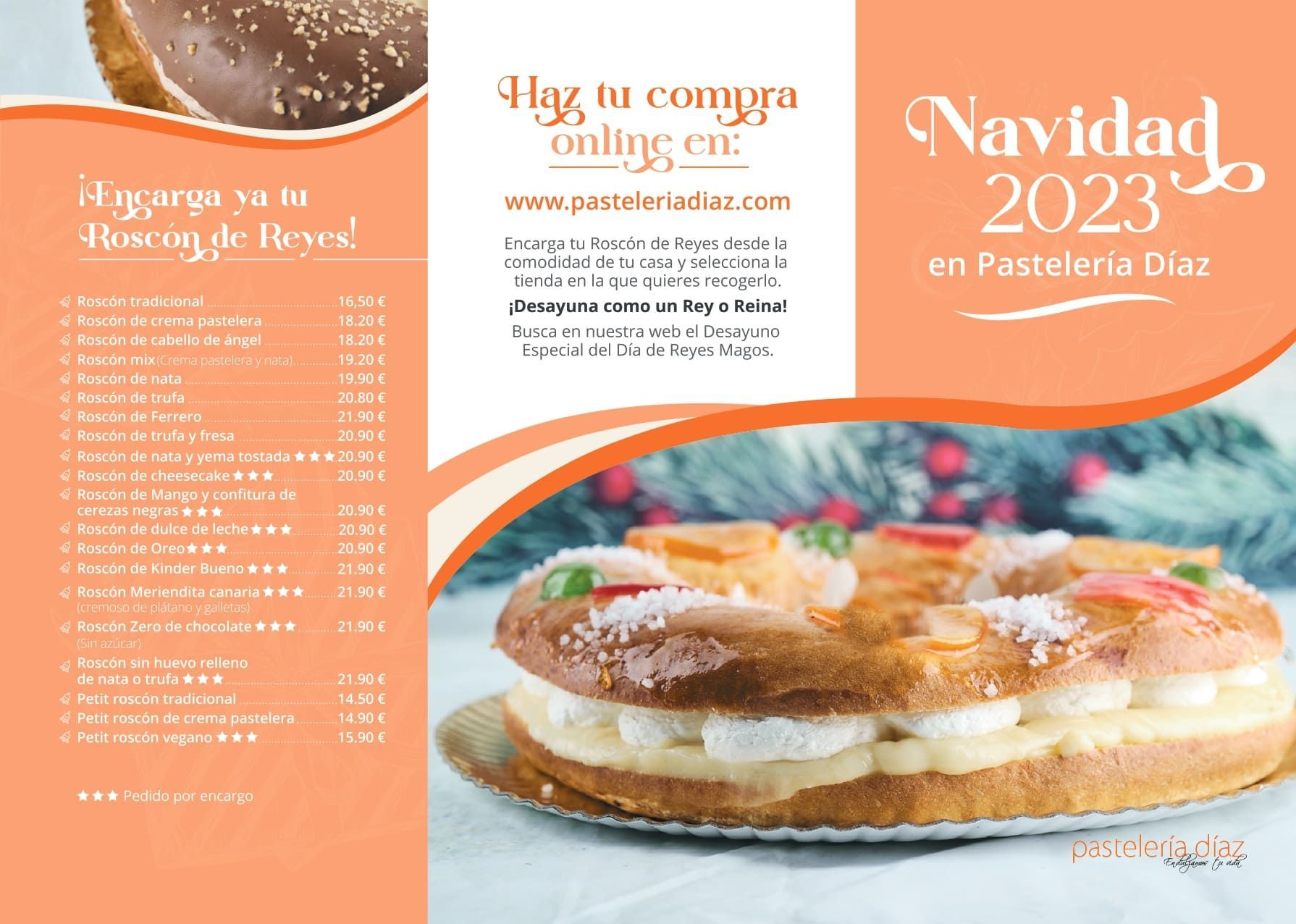 Especial Navidad Pastelería Díaz