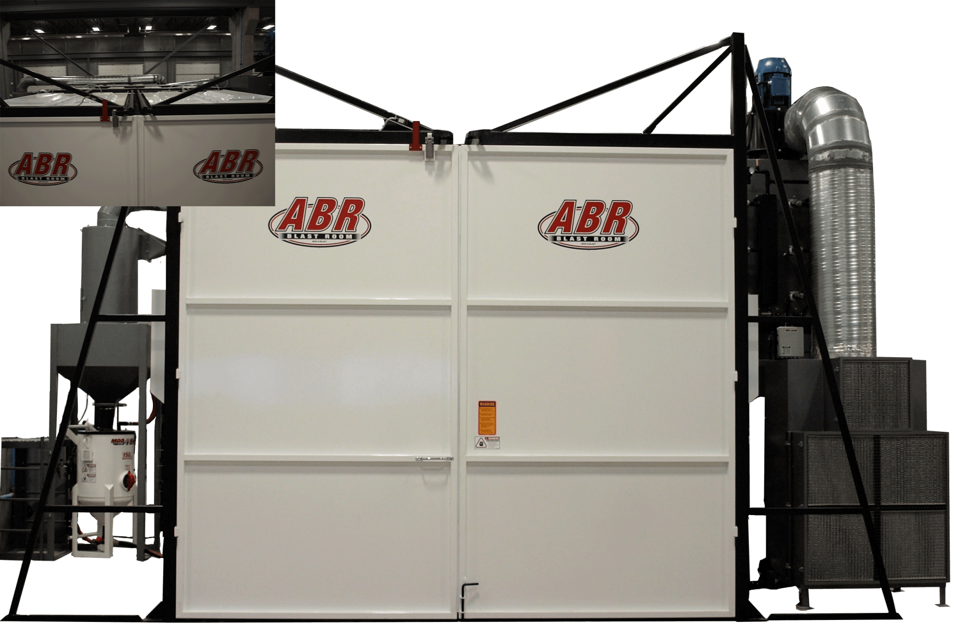 Mod U Blast Engineered Sandblasting Rooms