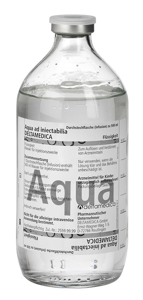 Aqua Ad Iniectabilia Aufl Sen Und Verd Nnen Von Arzneimitteln