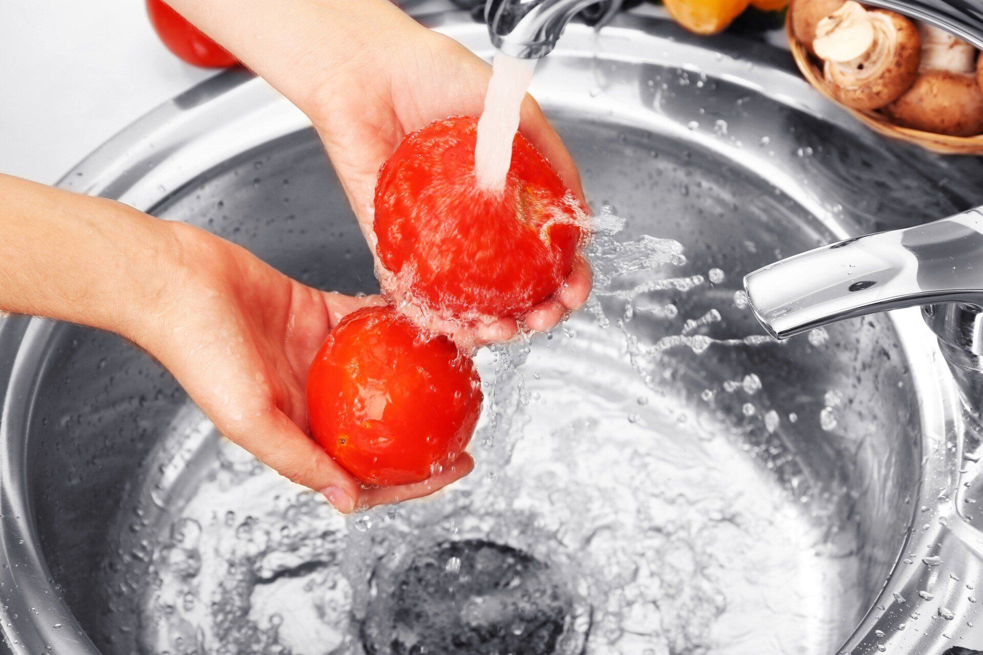 Washing Tomatoes — Jacksonville, FL — RainSoft – A & B营销