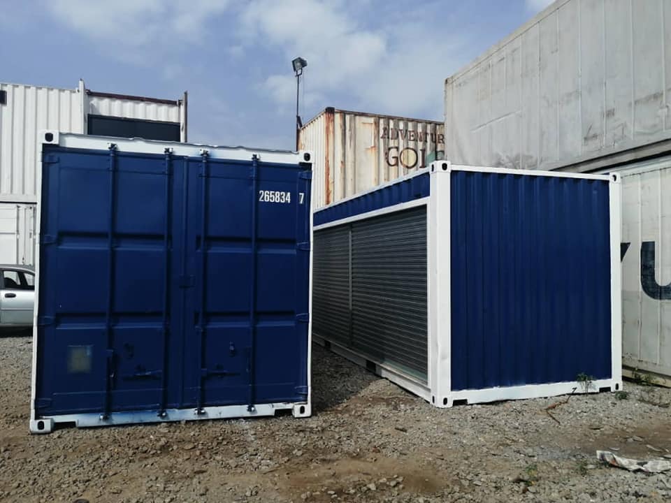 Container With Roller Shutter Supplier Malaysia Emicla Container