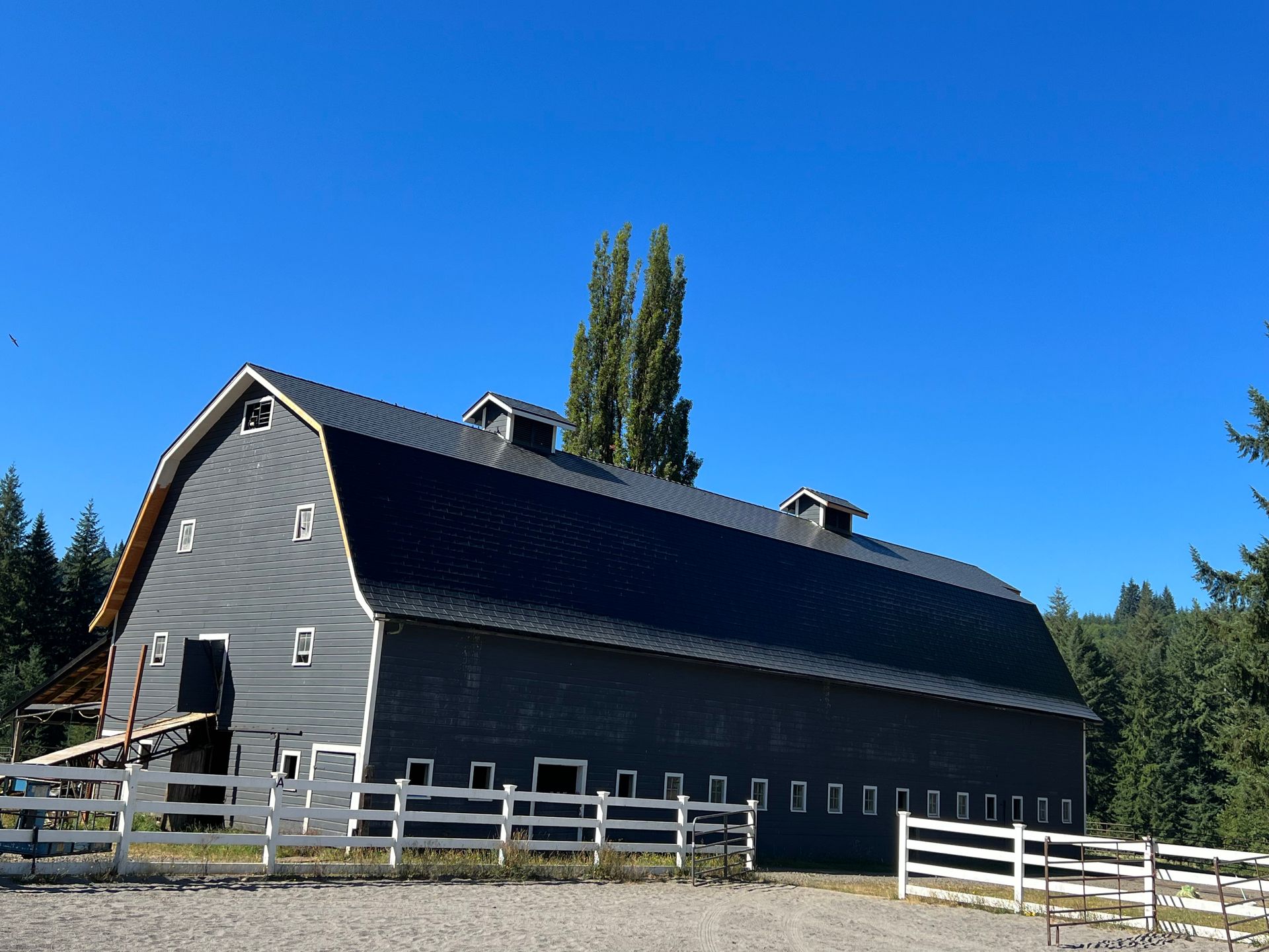 Longview WA 98632 Tudor Brown Interlock Cedar Shingle Black