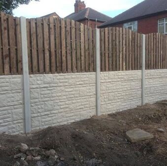 Concrete Gravel Boards Nottingham Fencing