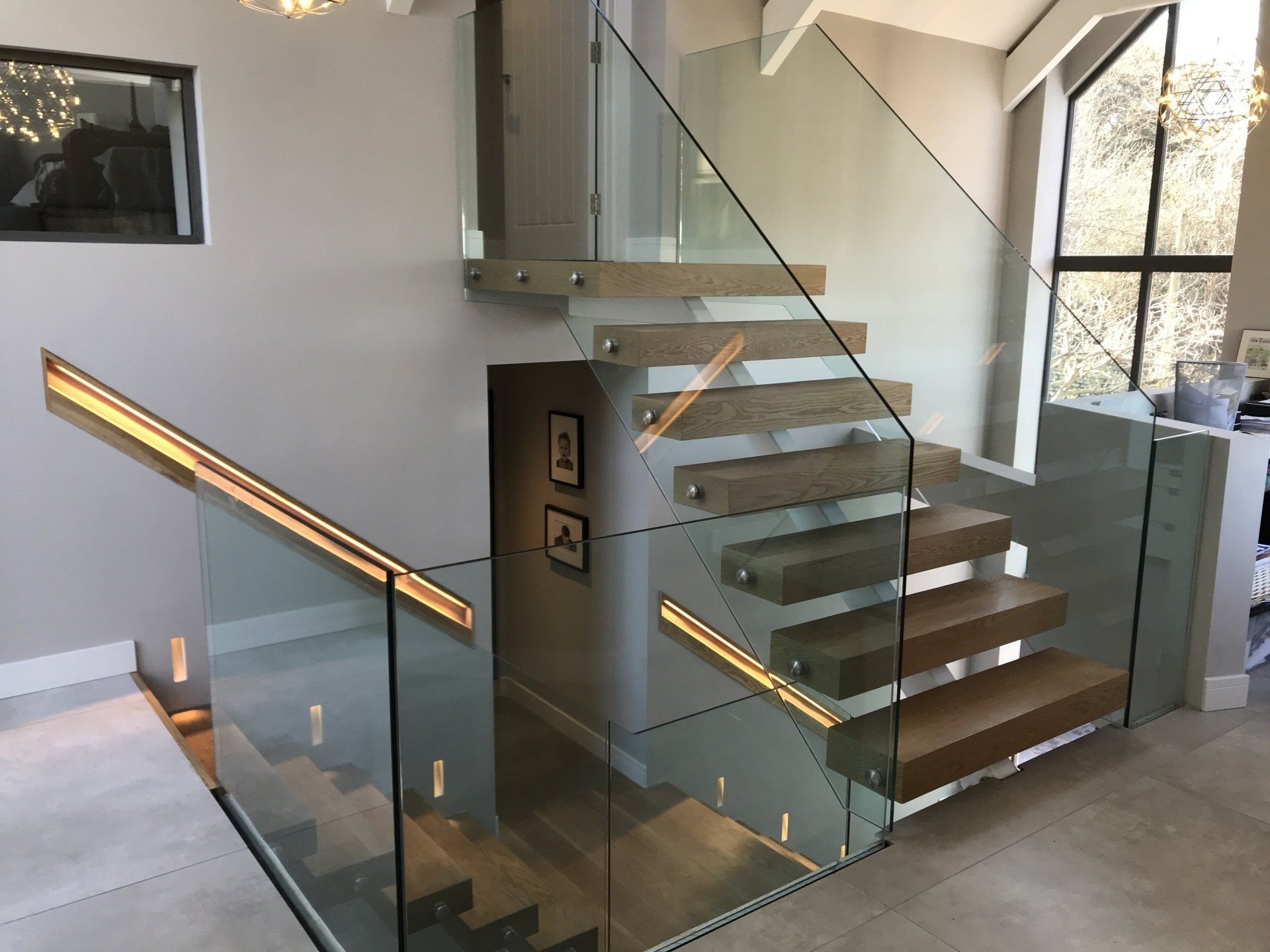 Stainless Steel And Glass Balustrade