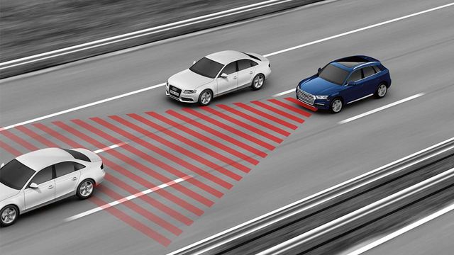 Adaptive Cruise Control with Active Lane Assist 2023 Audi Q5 Adaptive Cruise Control with Active Lane Assist