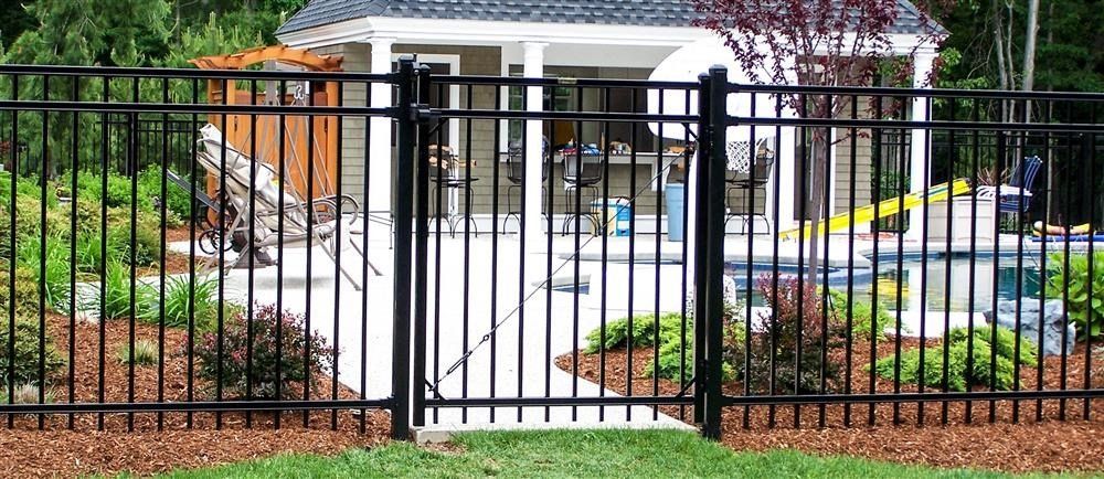 Fence Deck Supplies Materials Black Aluminum Vinyl Products