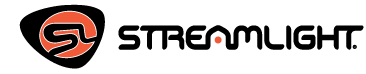Un logo pour streamlight est affiché sur un fond blanc.
