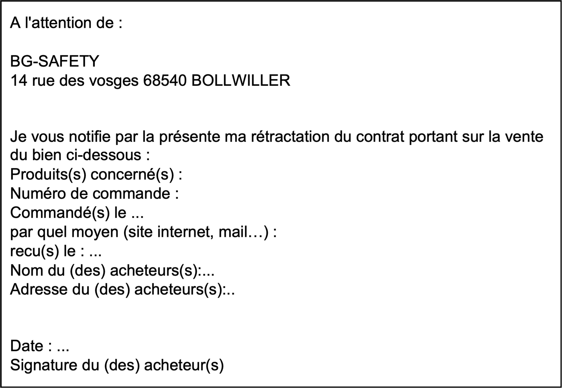 Une lettre française est écrite dans une langue étrangère