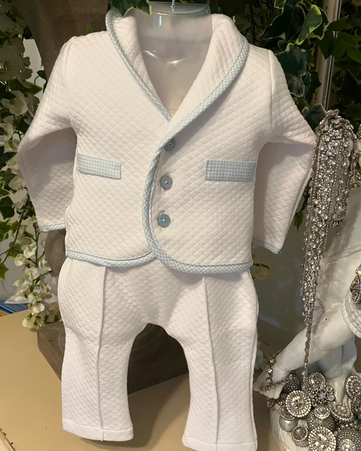 A White Suit for A Baby - Saint Georges, DE - Chavies Boutique