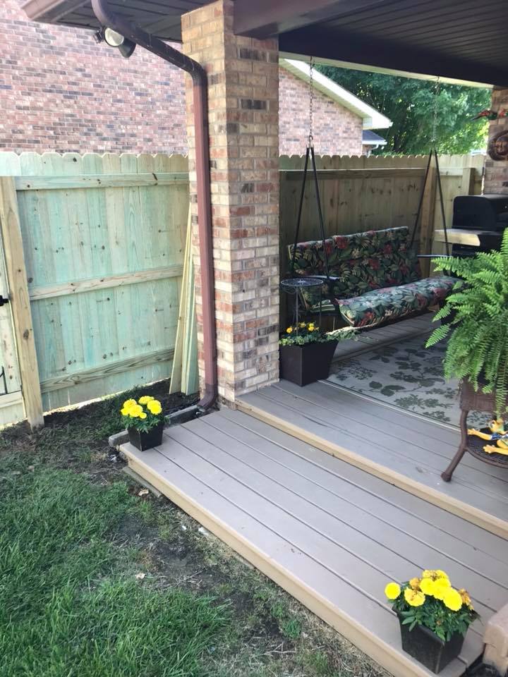 Wooden Porch — Evansville, IN — The Handy Man, LLC