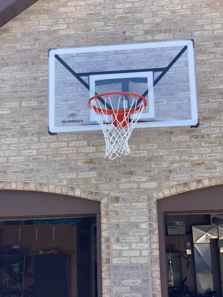 Wall Mounted Basketball Board and Ring— Evansville, IN — The Handy Man, LLC