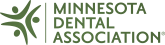 Minnesota Dental Association logo with green icon and text