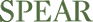 SPEAR logo in green serif letters on a white background
