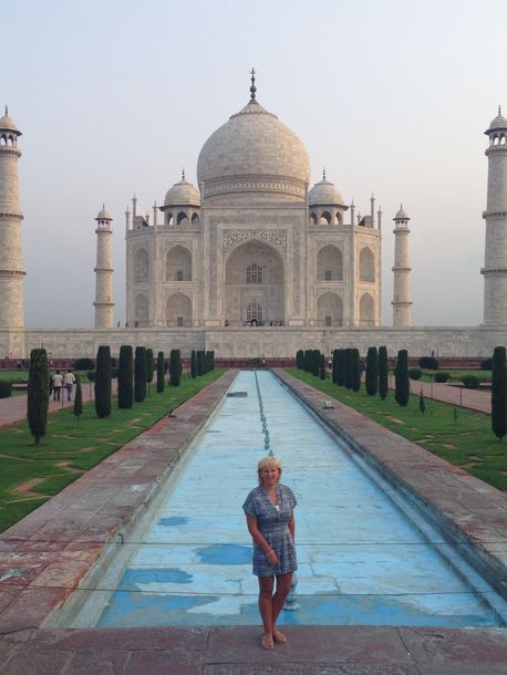Travel Agent, Taj Mahal, India