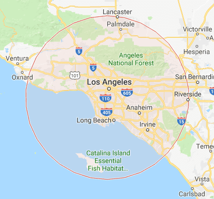 Service Area — Bee Removal in Los Angeles, CA