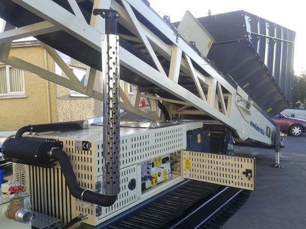 track pugmill conveyor