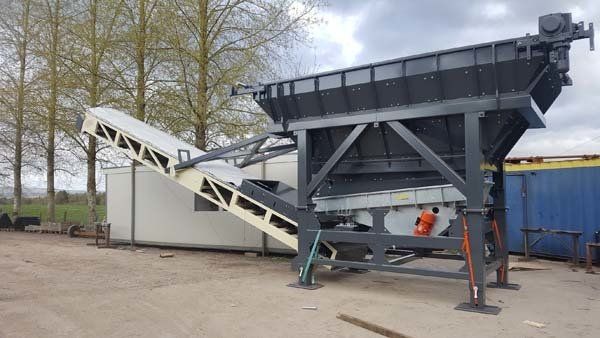 grey feed hopper