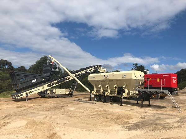 large track pugmill
