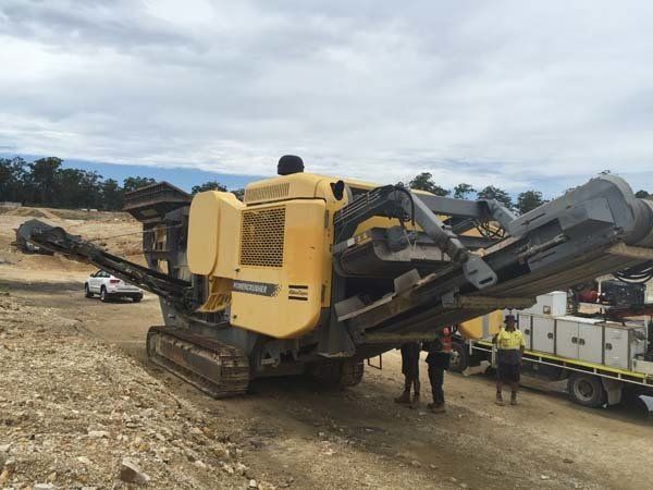 yellow crusher