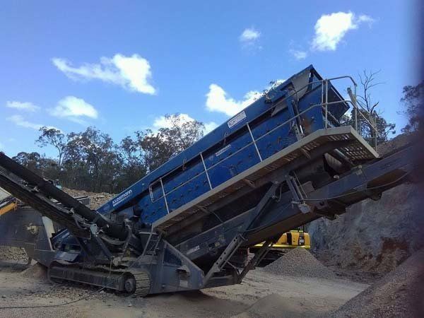 blue screening machine