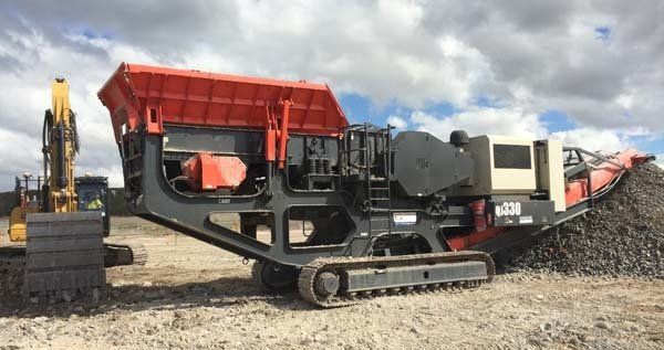 black and red crusher