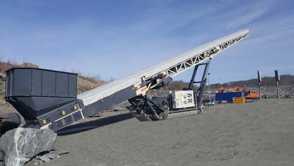 white track conveyor