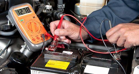 Car battery checks and repairs