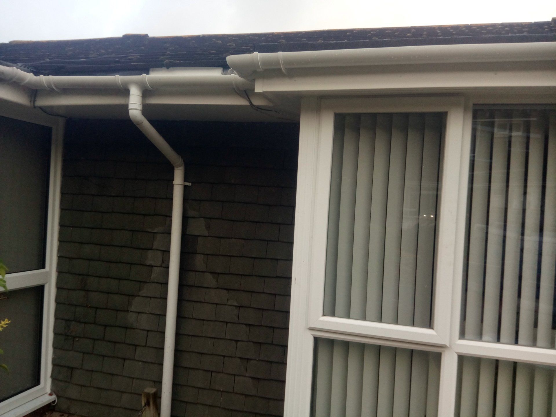 New fascias, soffits and guttering