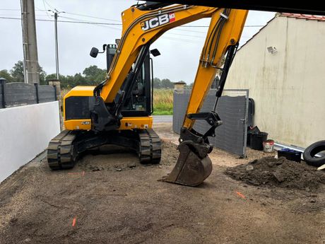 Préparation, installation, pose, réglage et branchement de micro-station d'épuration. Assainissement non collectif