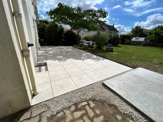 Terrasse rénovée à Bouaye