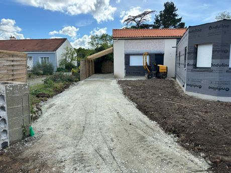 Empierrement, Grave Non Traitée, GNT, pour allées et cours de particulier