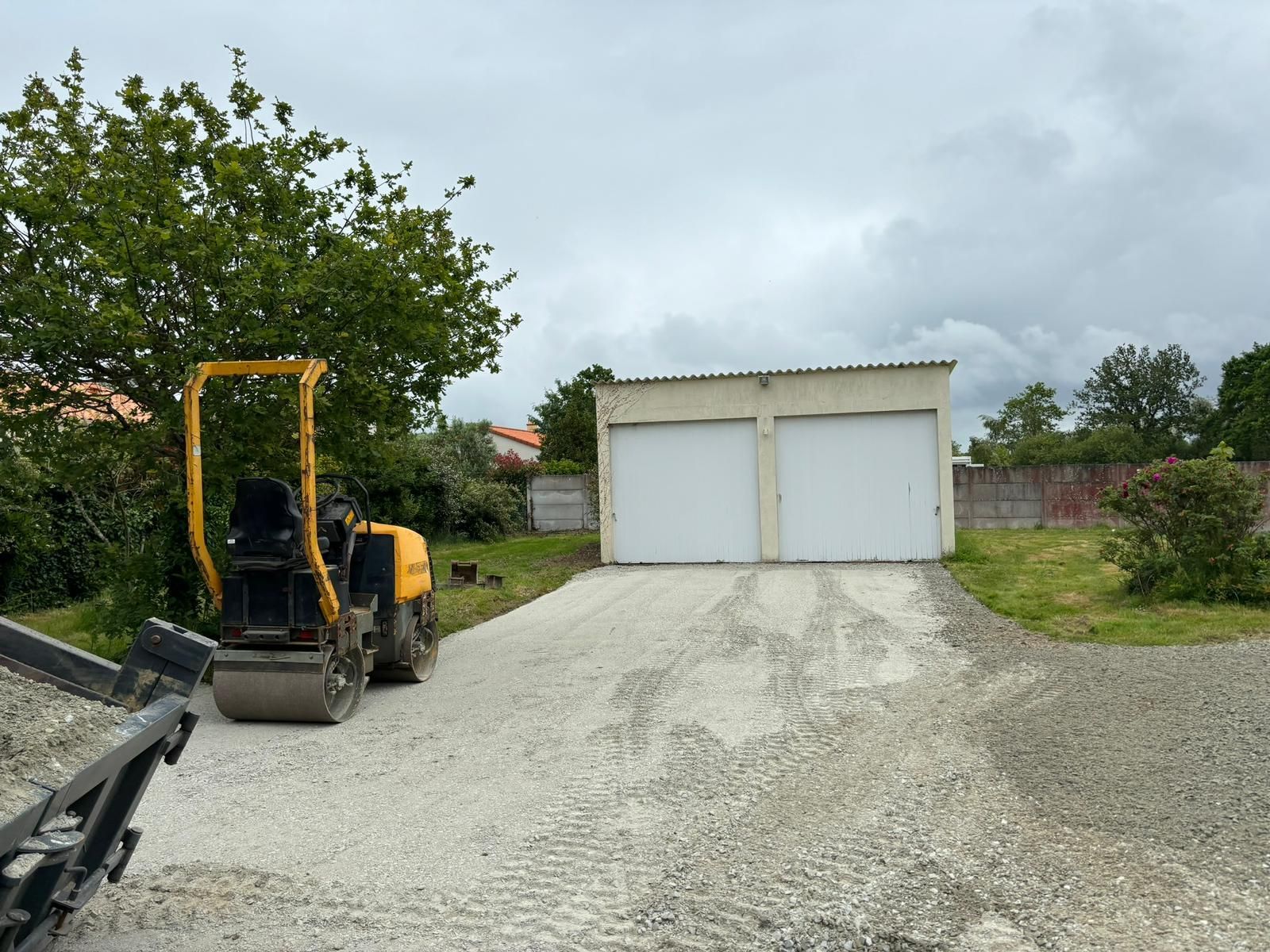 Empierrement, Grave Non Traitée, GNT, pour allées et cours de particulier