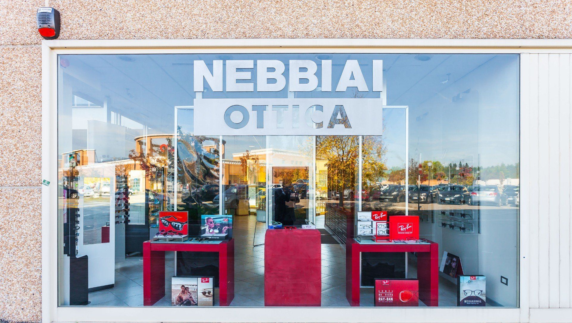 Vetrina di un centro ottico