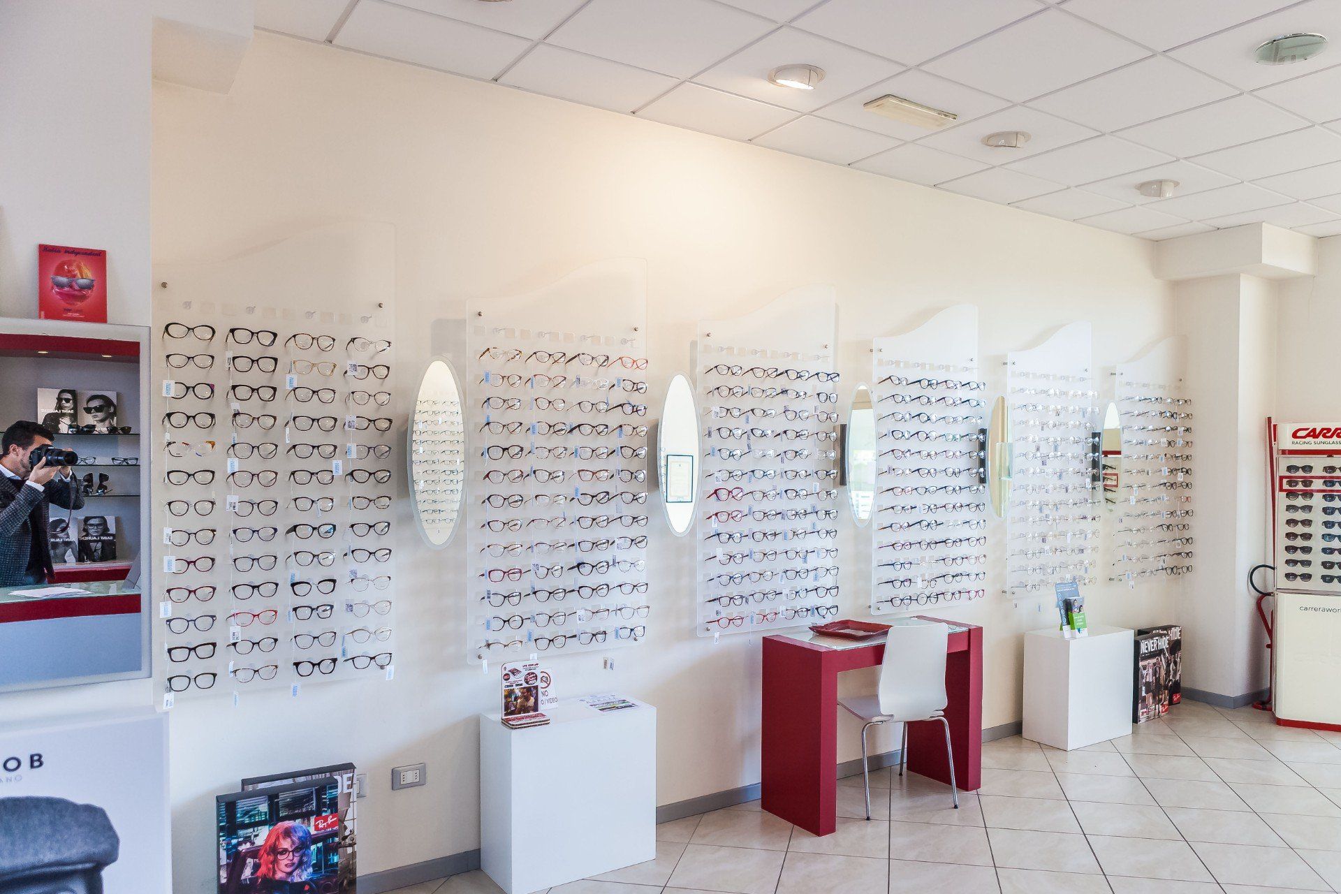 Negozio di occhiali da vista
