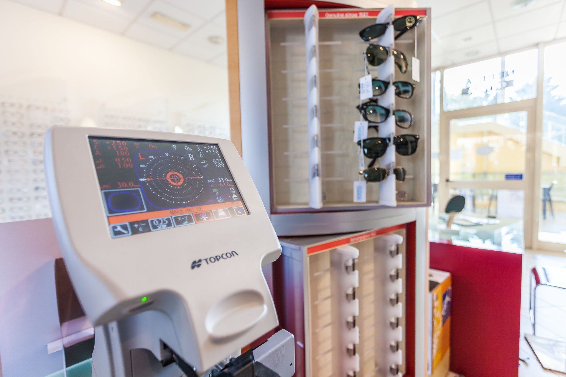 Tecnologia per esami della vista