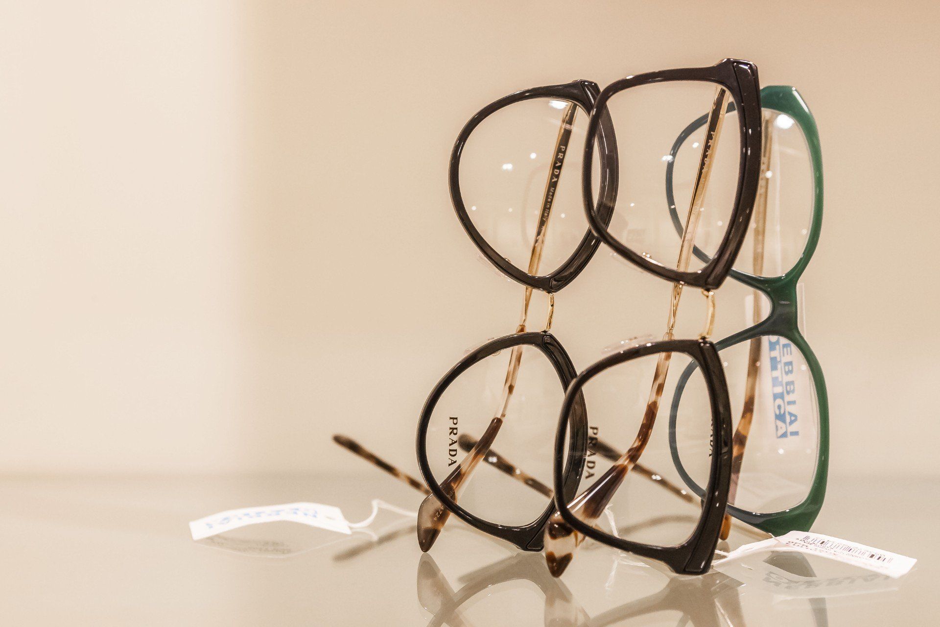 Occhiali da vista con montatura su misura