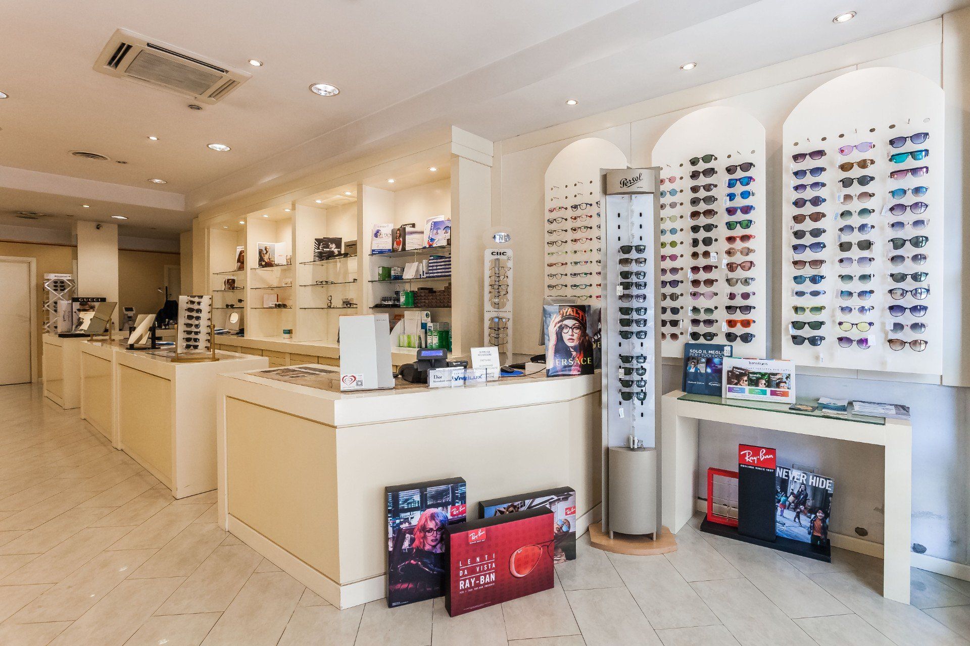 Store per vendita occhiali