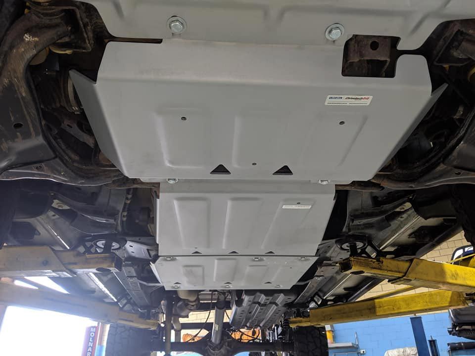 Underbody Protection For A 4x4 Vehicle