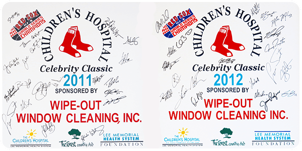 Children's Hospital Celebrity Classic — Fort Myers, FL — Wipe Out Windows
