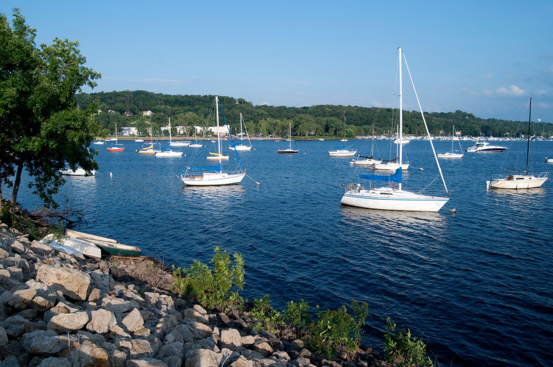 Boats in the St Croix River — Hudson, MN — Nick Morrison Properties