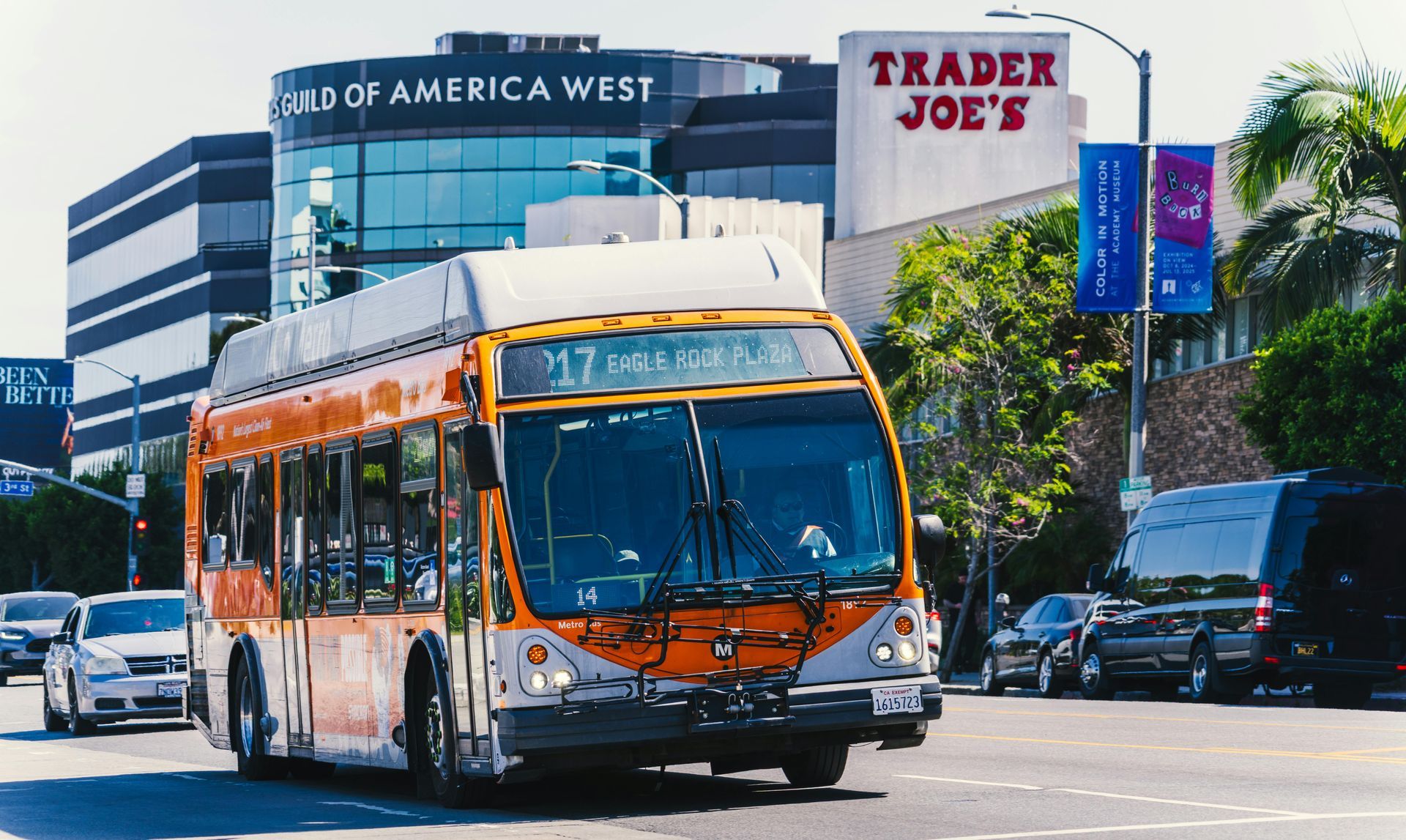 photo of two women looking at a phone while riding a bus