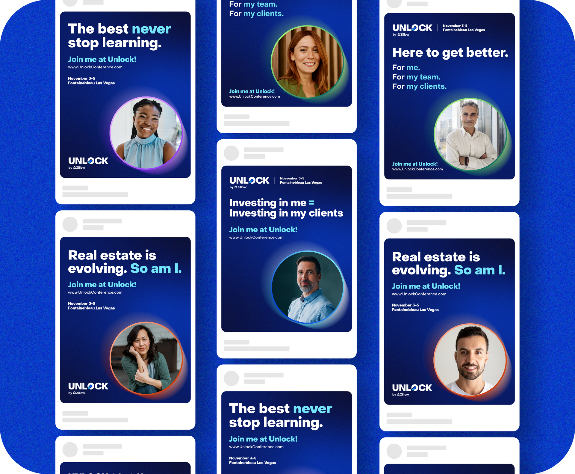 Social media posts: quotes like 