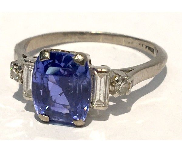 Ring with Violet Gem — Morpeth, NSW — Old Technology