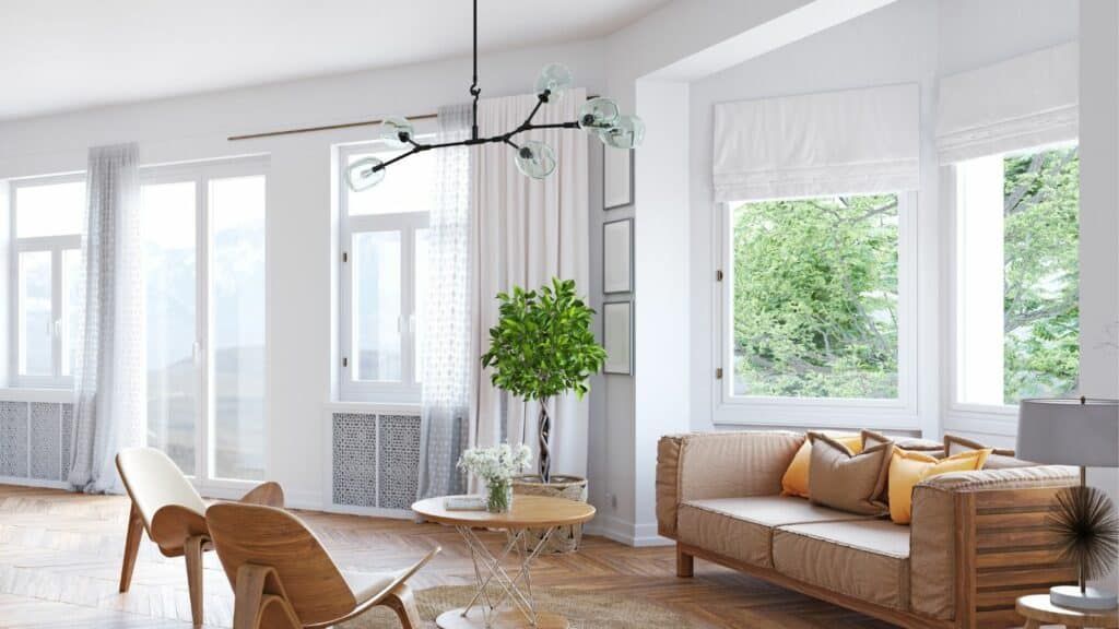 Clean Living Room — Papillion, NE— Siefken Contracting