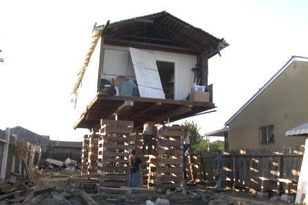 House at High Level for Moving – Antioch, CA – Rogers House Moving